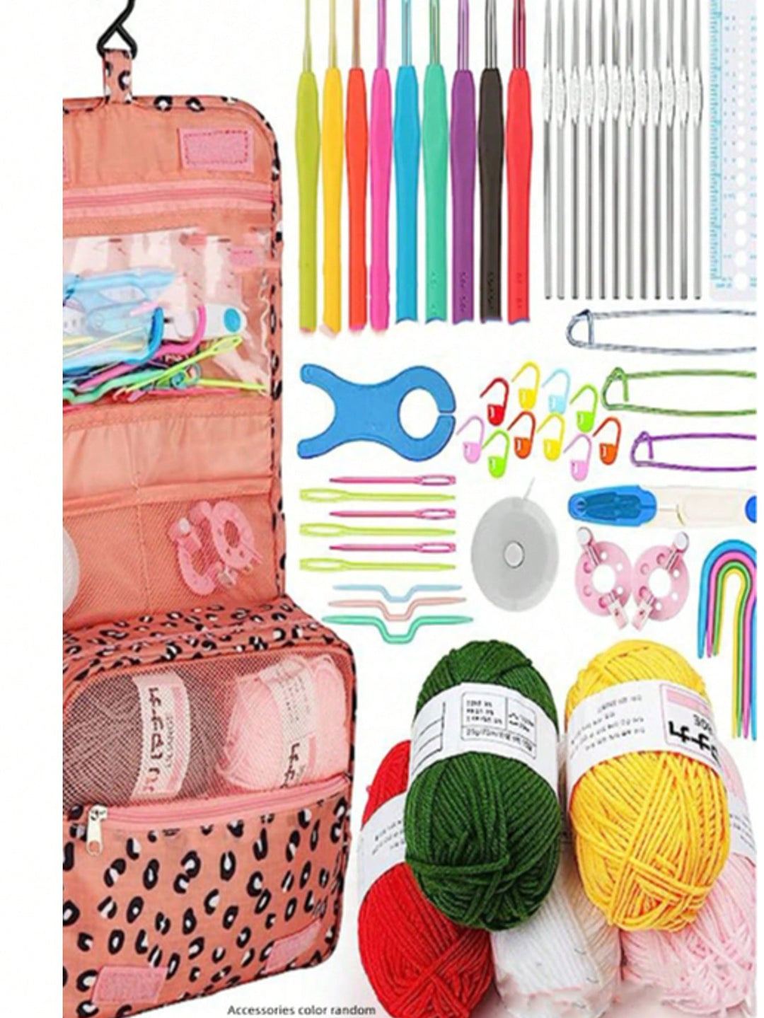 Kit croșetat SHEIN, mix culori