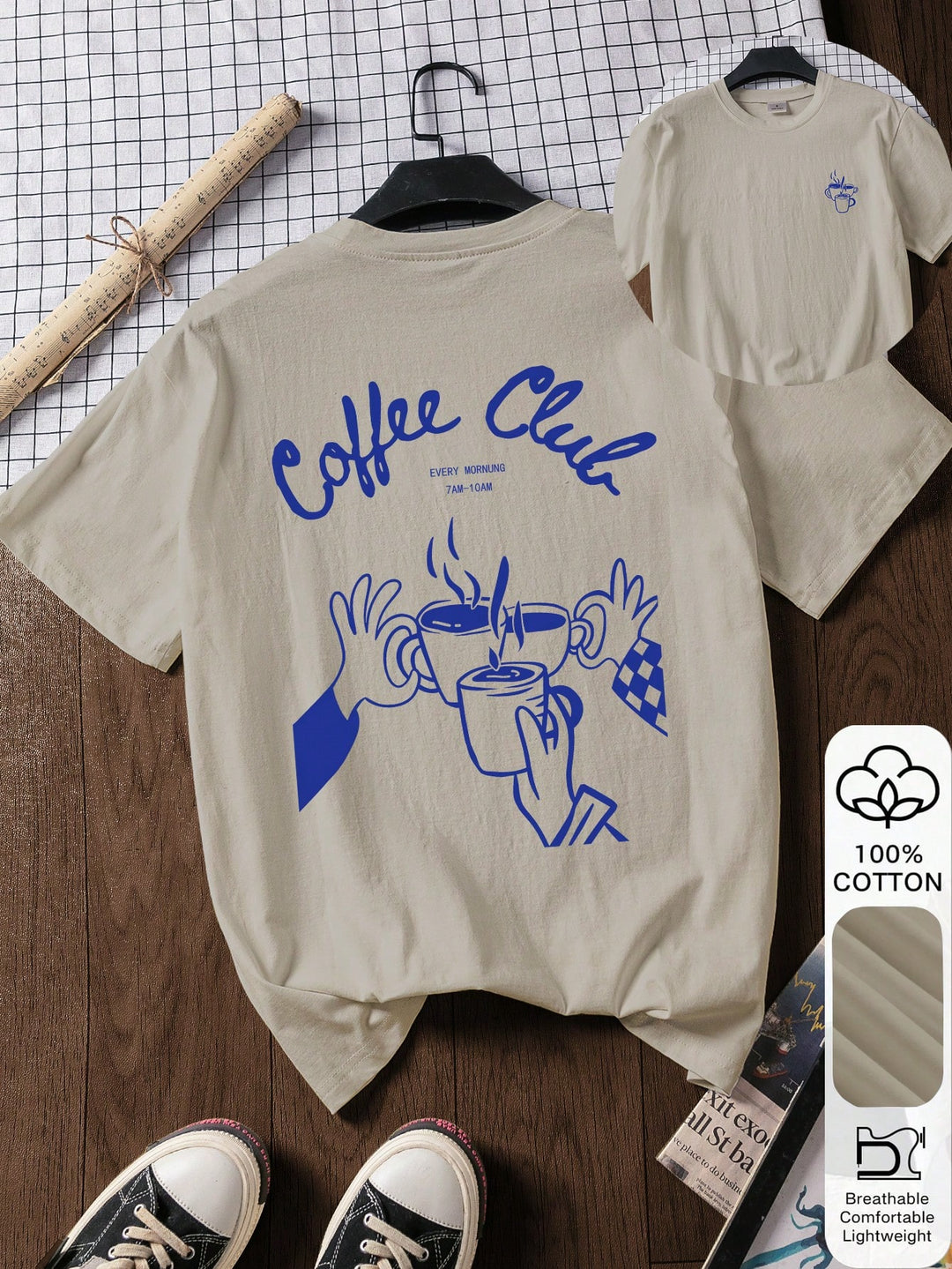 Tricou SHEIN, bej
