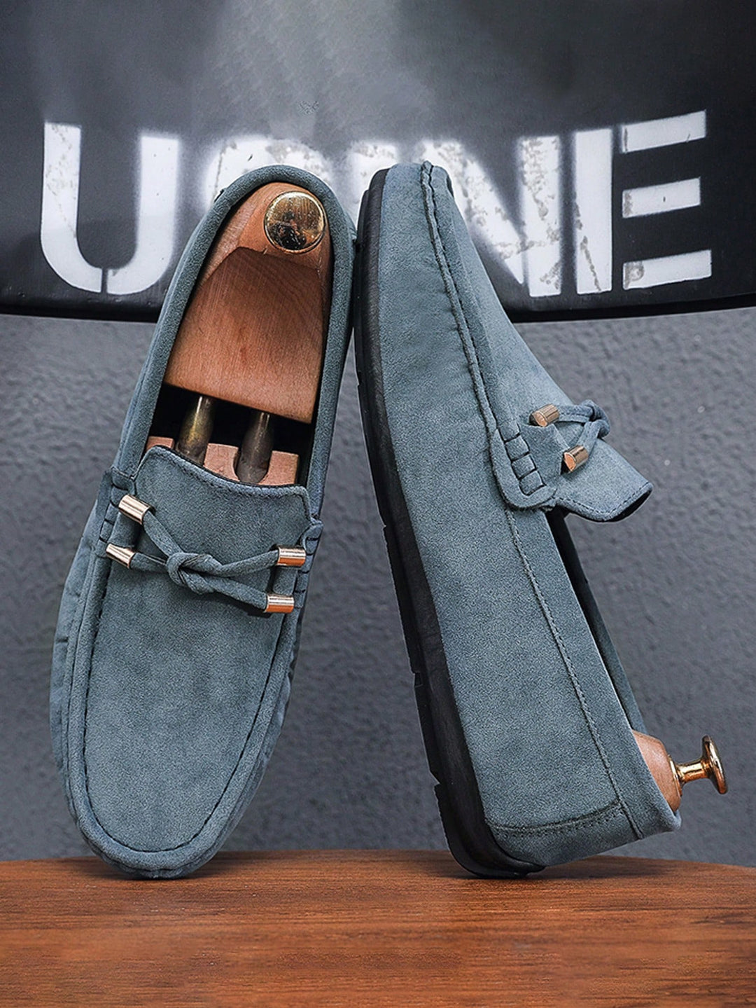 Mocasini SHEIN, albastru