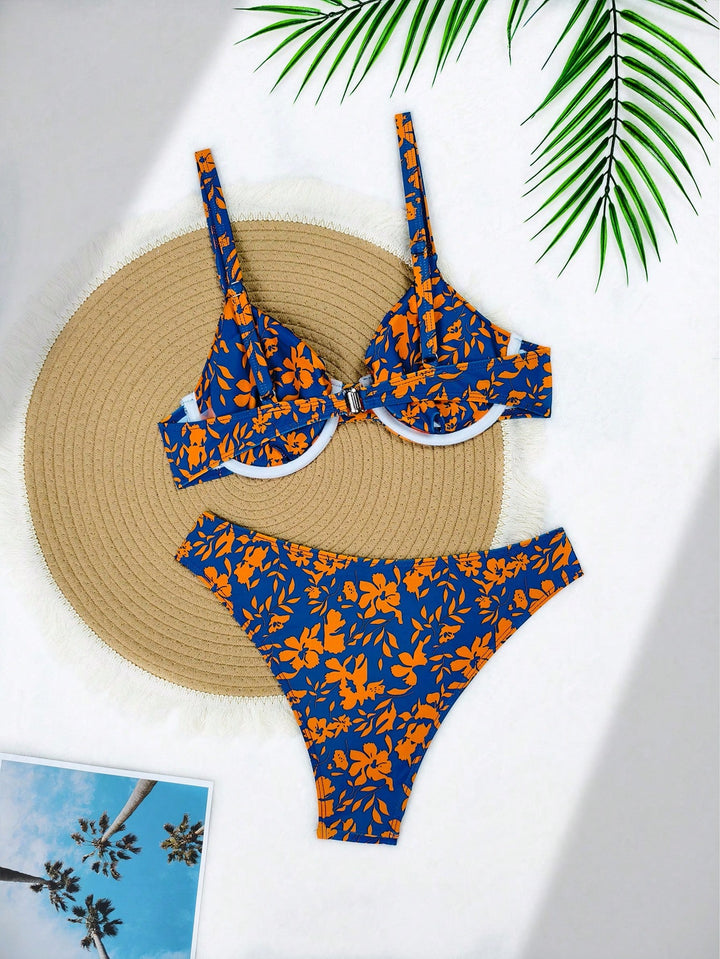 Set bikini SHEIN, mix culori