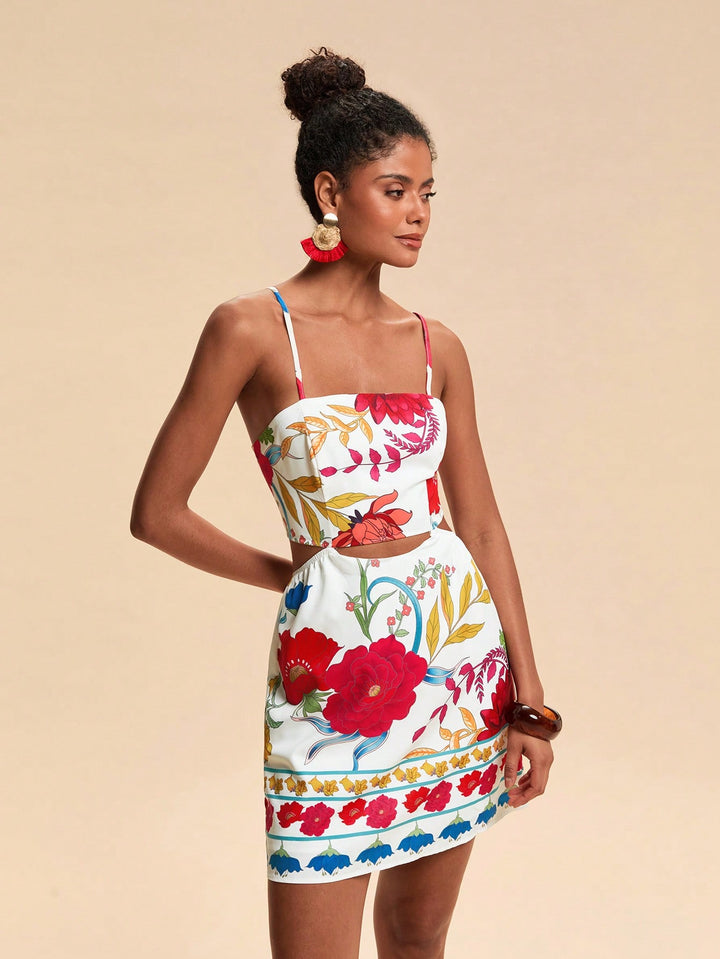 Rochie mini SHEIN, alb