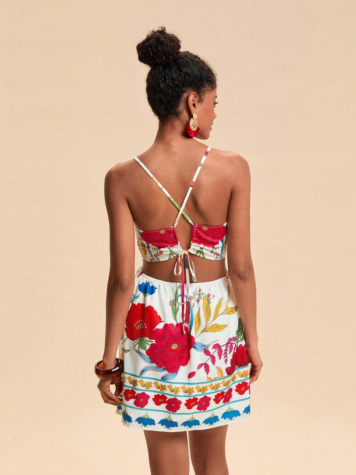 Rochie mini SHEIN, alb