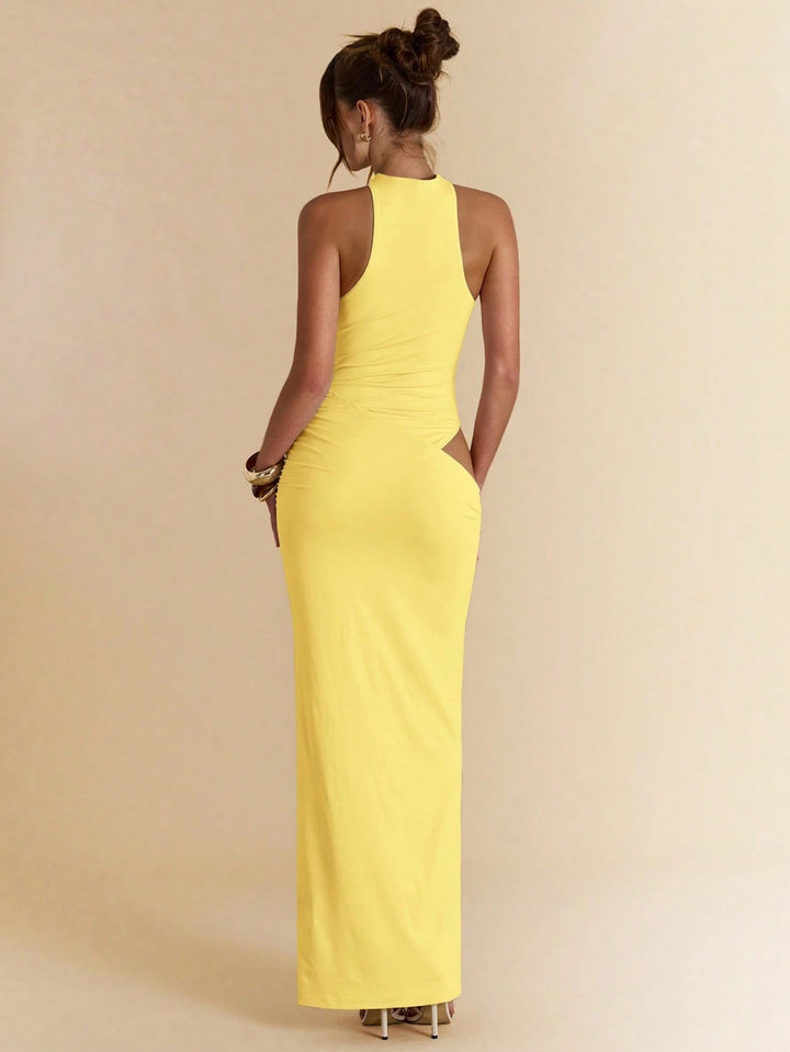 Rochie tip body SHEIN, galben