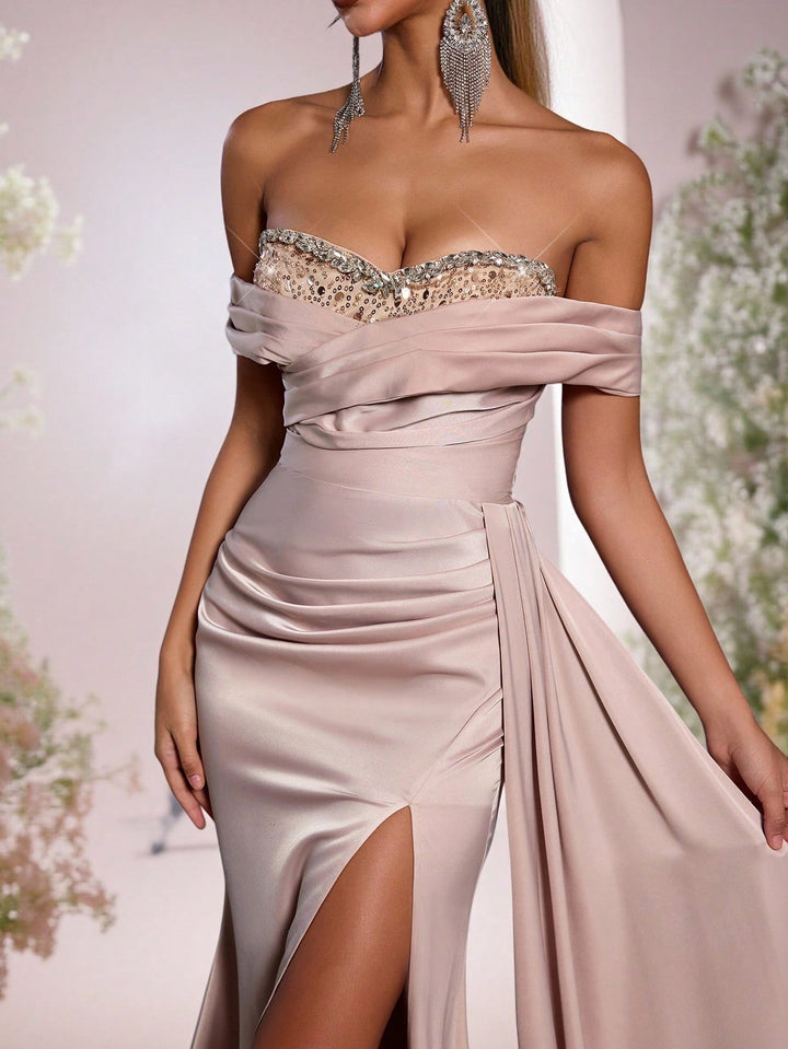 Rochie SHEIN, kaki