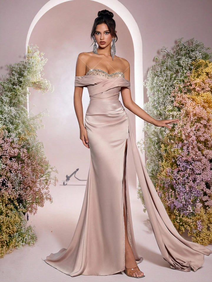 Rochie SHEIN, kaki