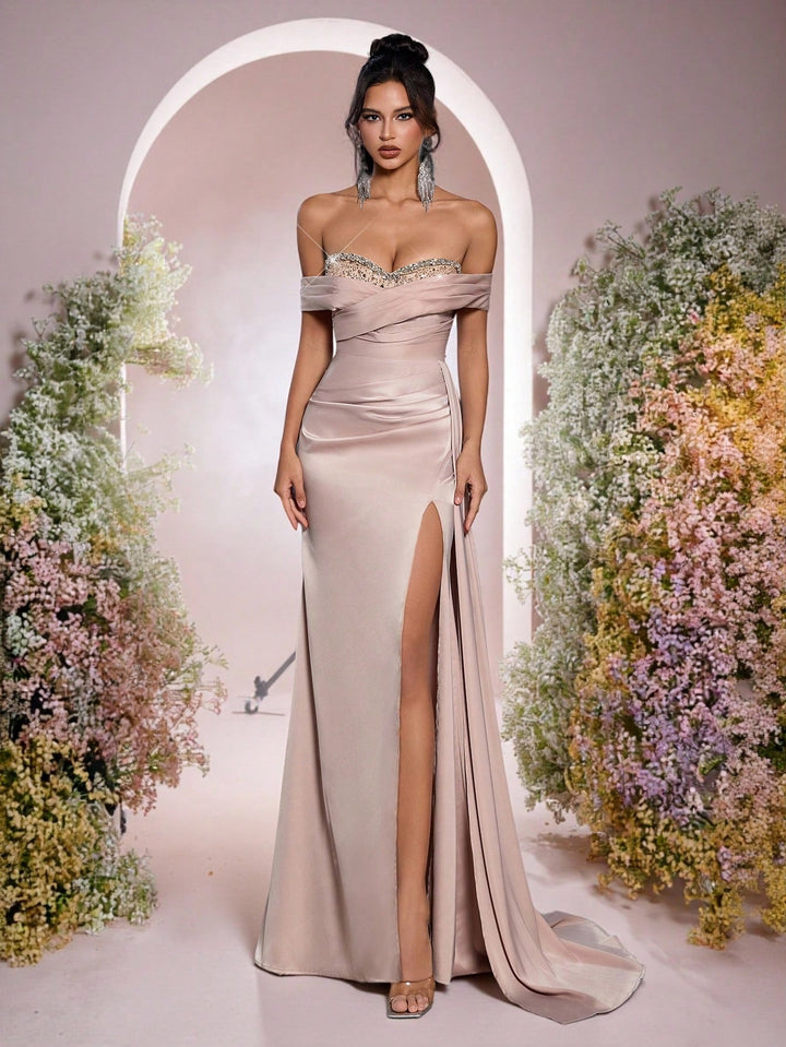 Rochie SHEIN, kaki