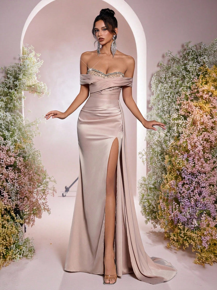 Rochie SHEIN, kaki