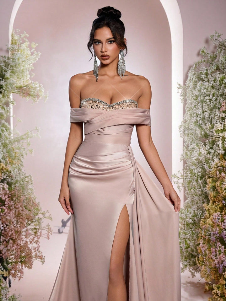 Rochie SHEIN, kaki