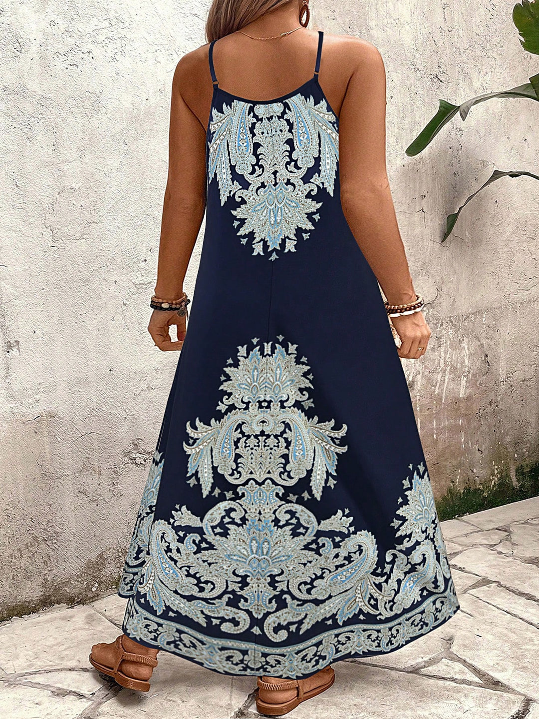 Rochie maxi SHEIN, albastru