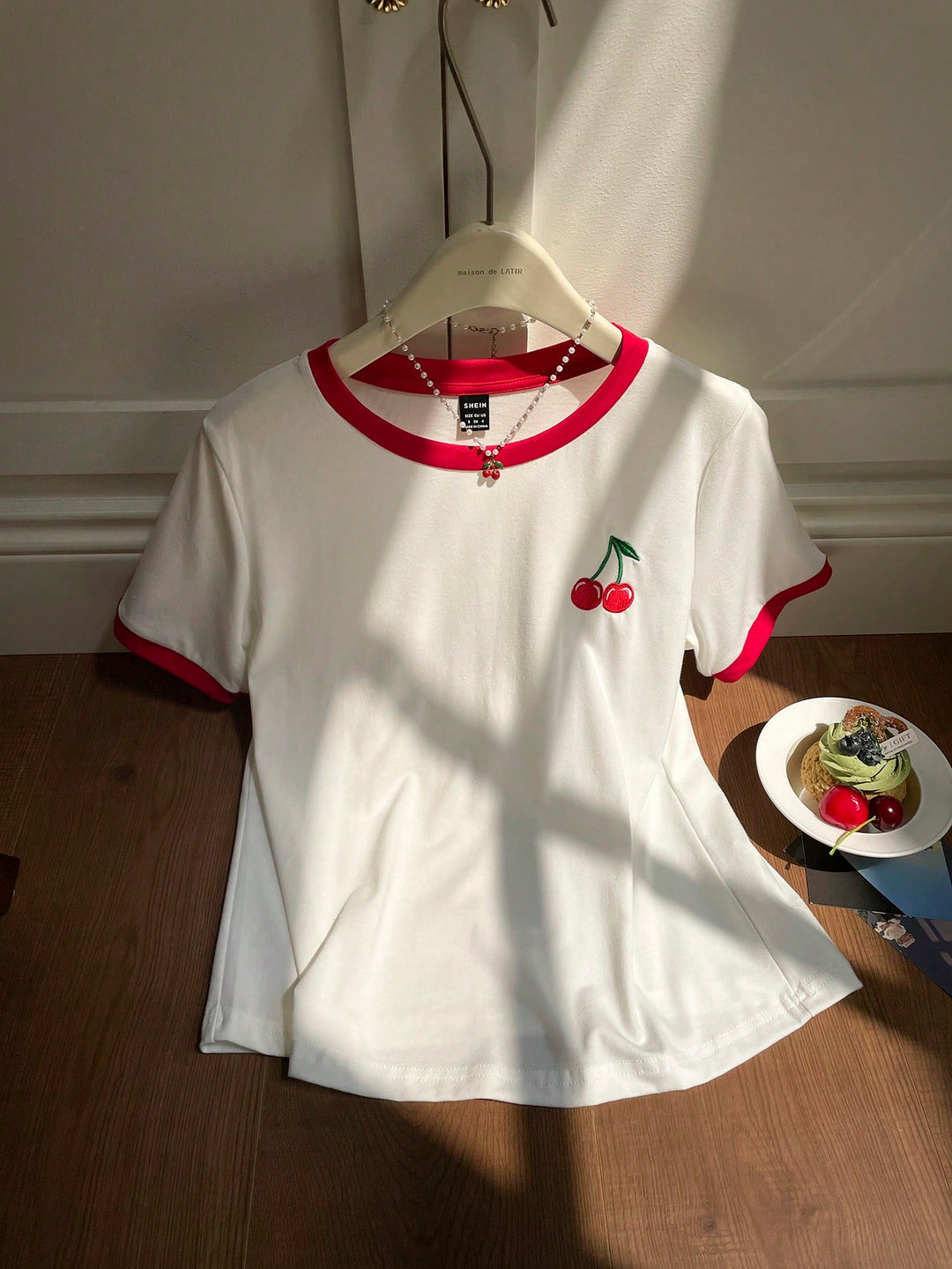 Tricou SHEIN, alb