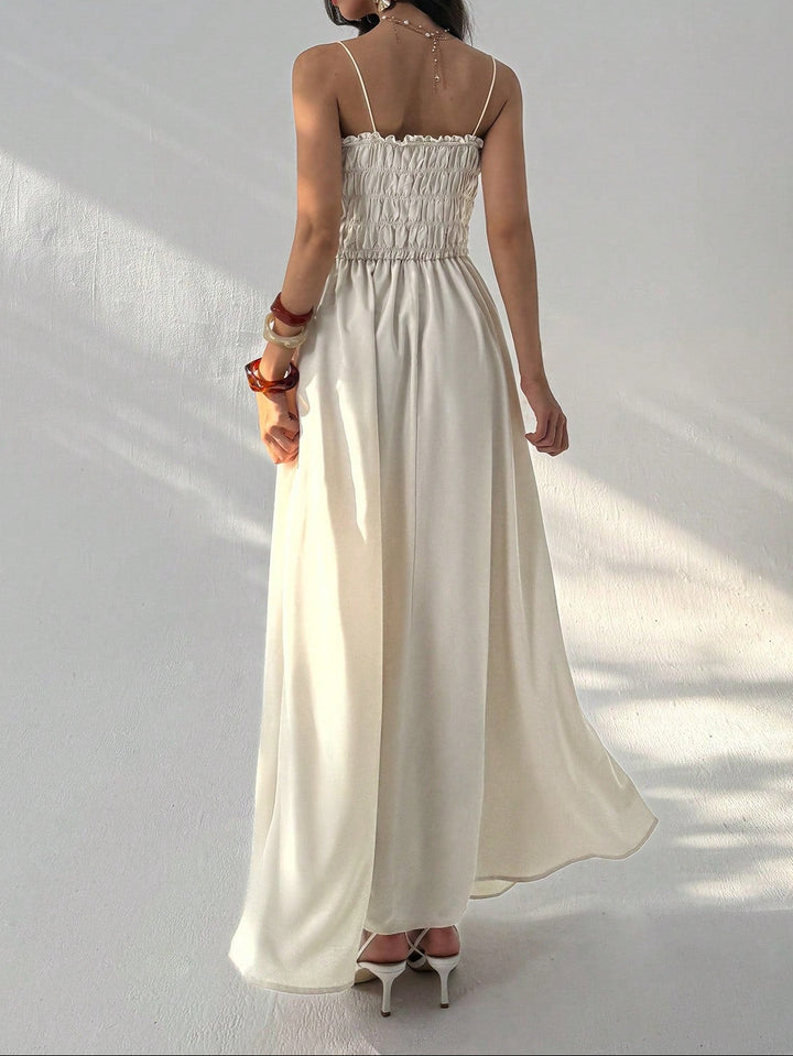 Rochie maxi Shein, bej