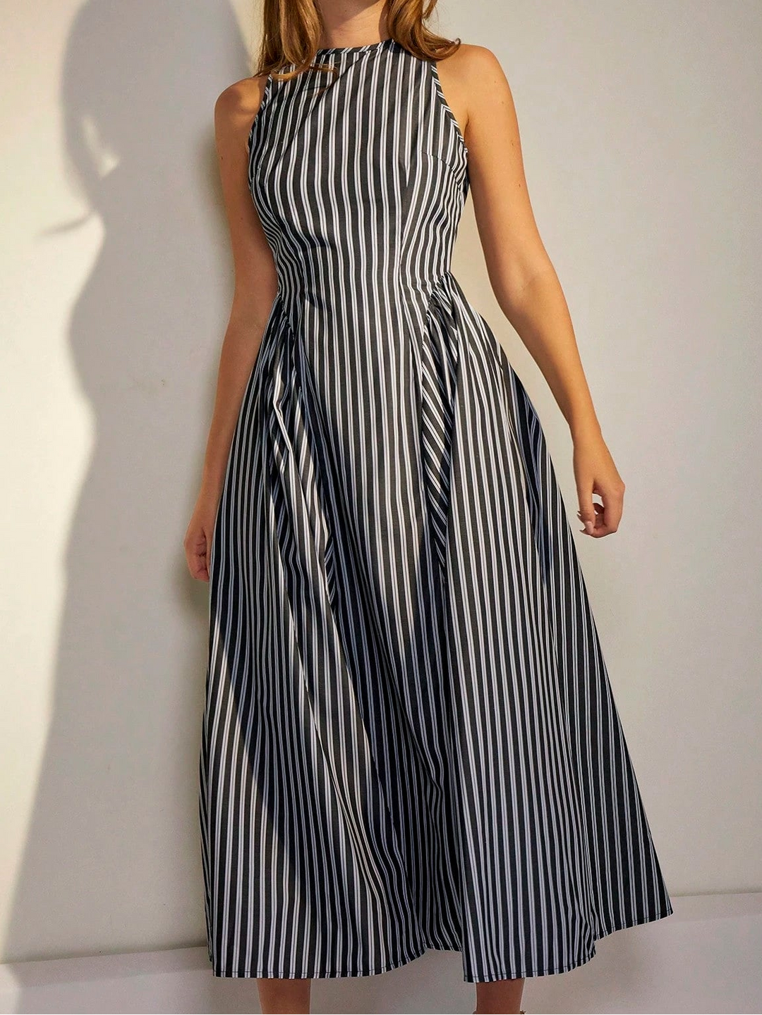 Rochie midi Shein, mix culori