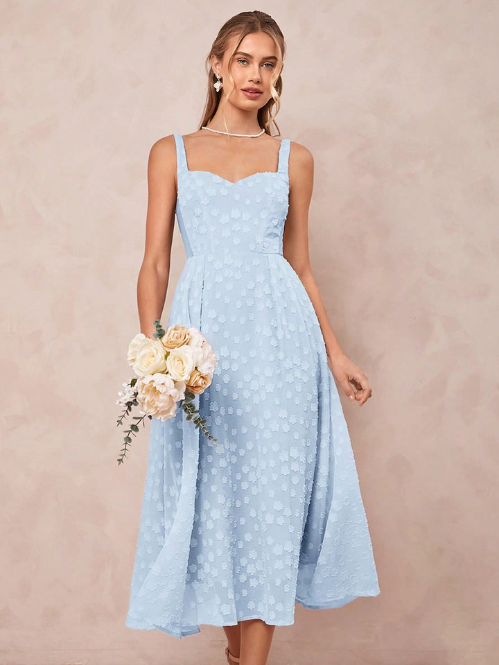 Rochie midi SHEIN, albastru