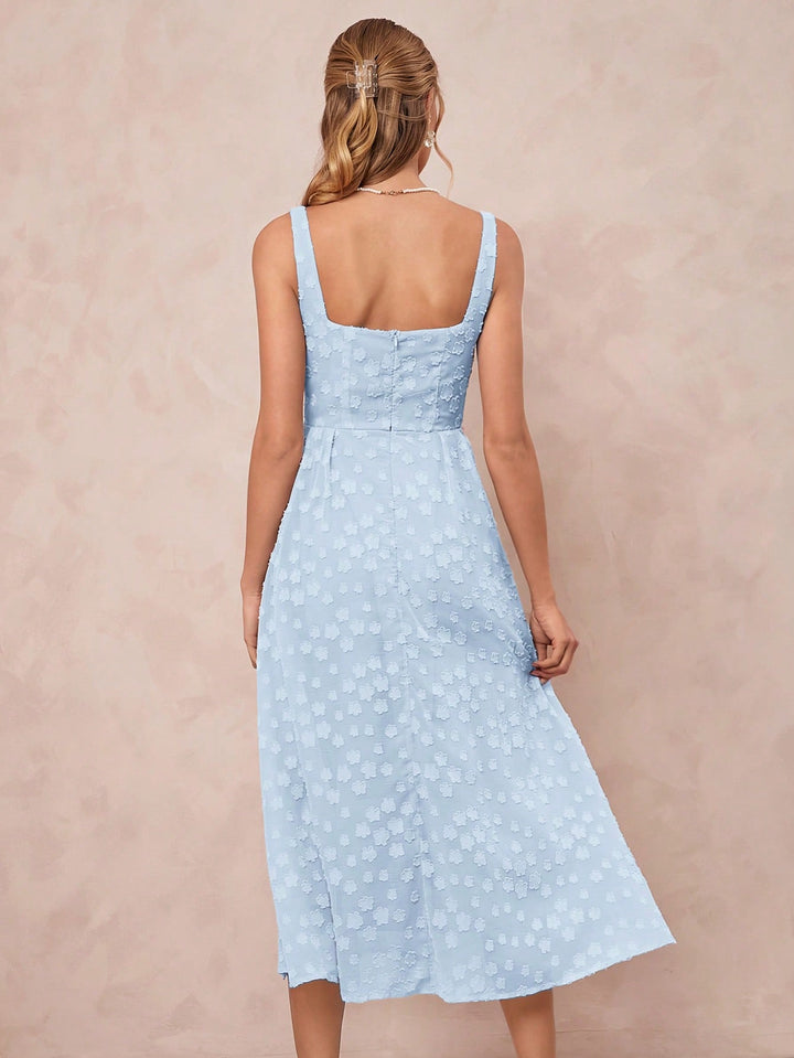 Rochie midi SHEIN, albastru
