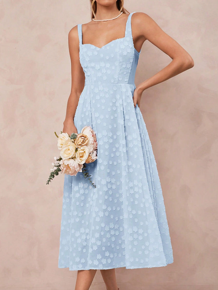 Rochie midi SHEIN, albastru