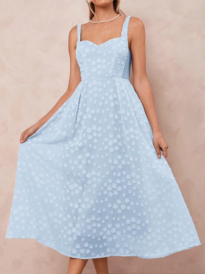 Rochie midi SHEIN, albastru