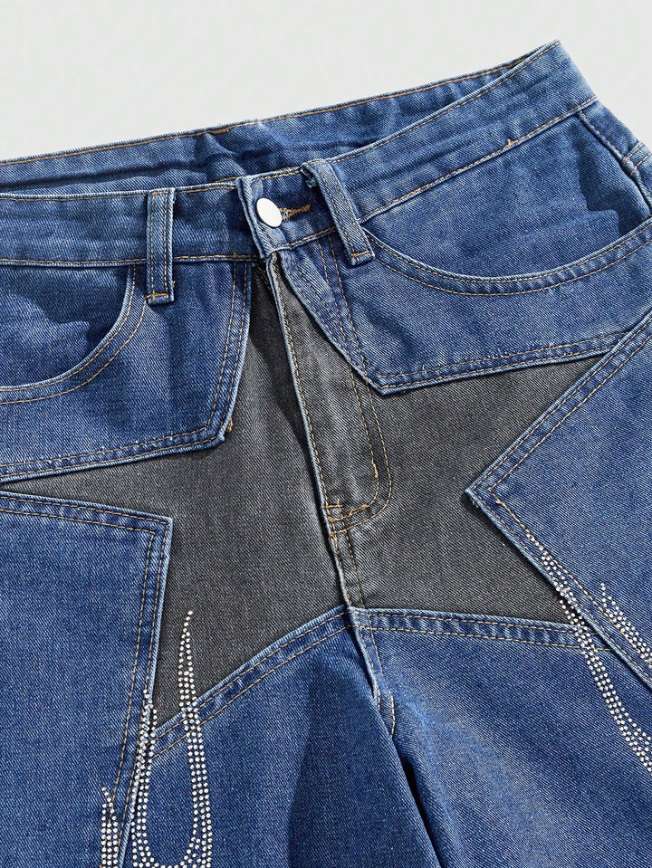 Jeans SHEIN, albastru