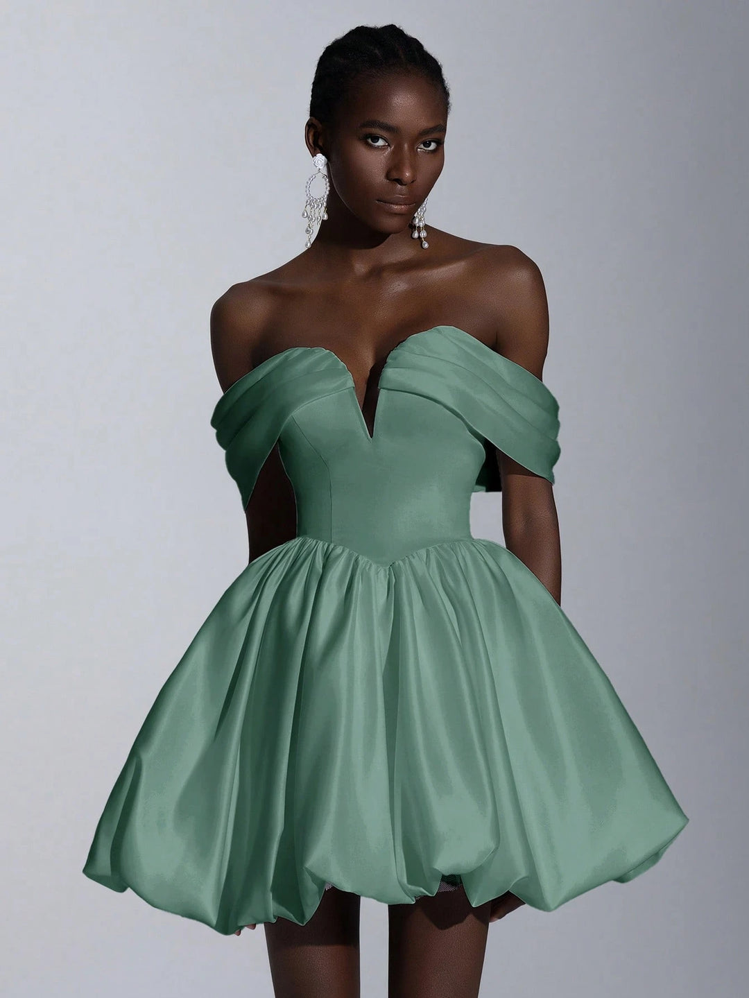 Rochie mini SHEIN, verde