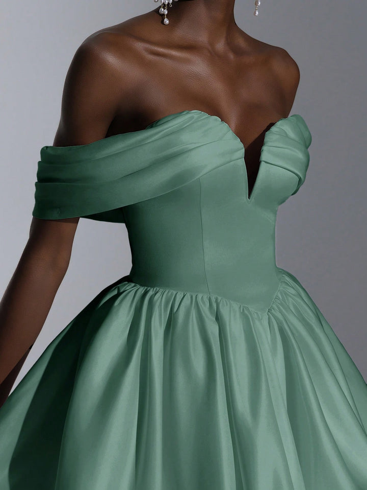 Rochie mini SHEIN, verde