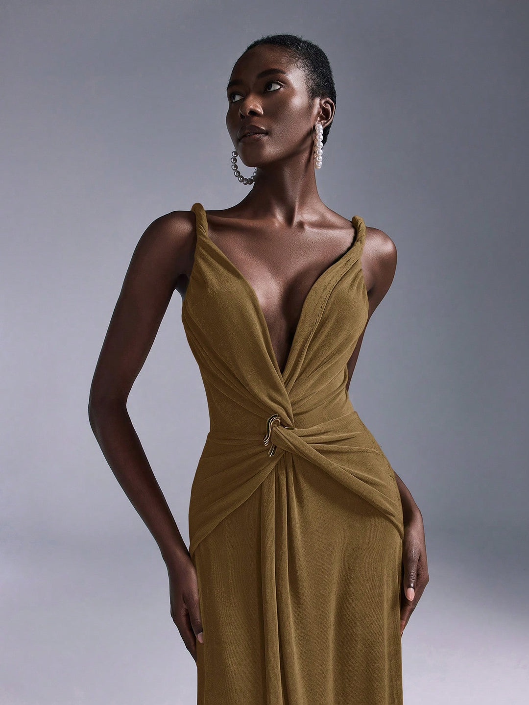 Rochie SHEIN, maro