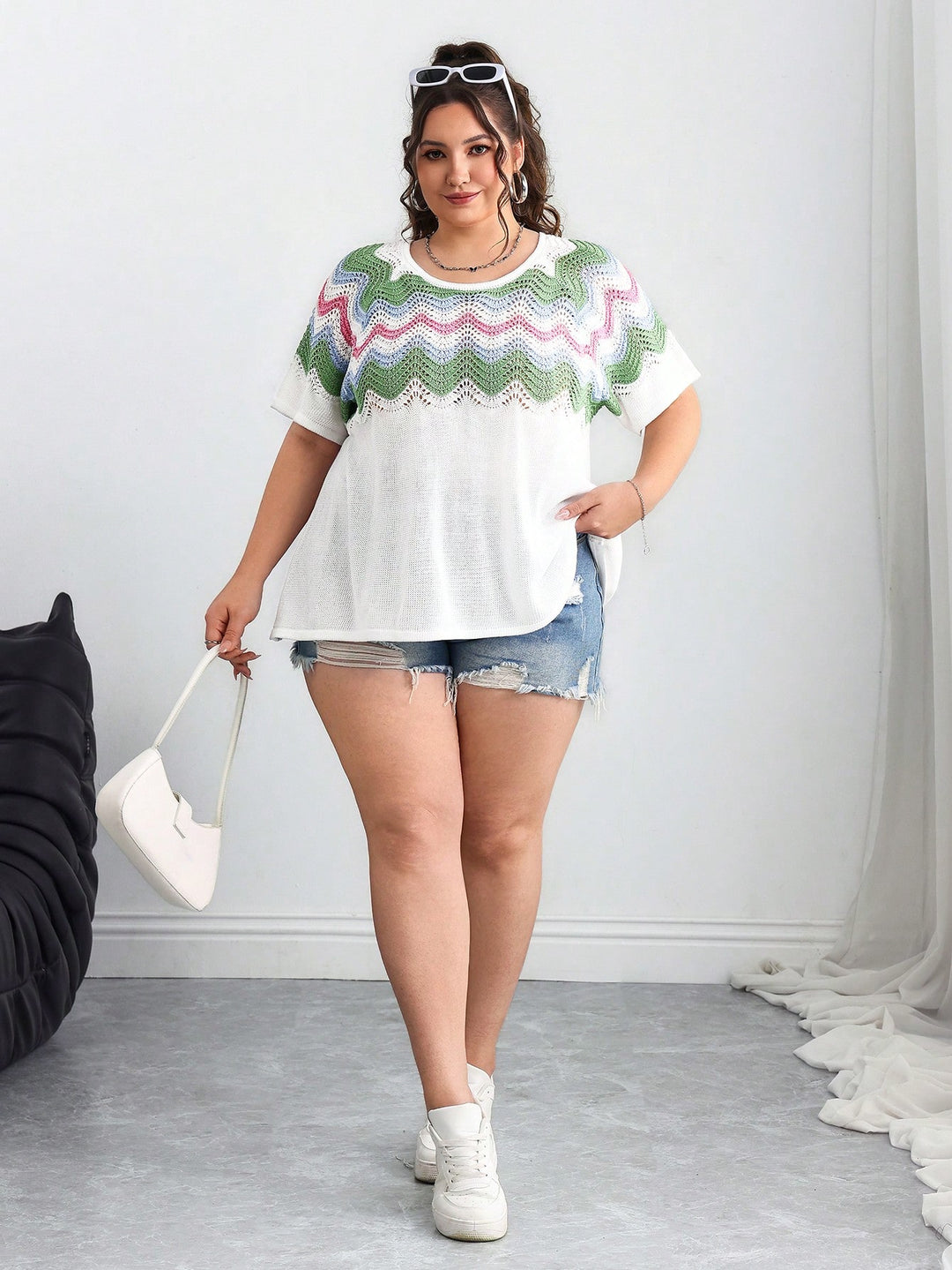 Pulover SHEIN, mix culori