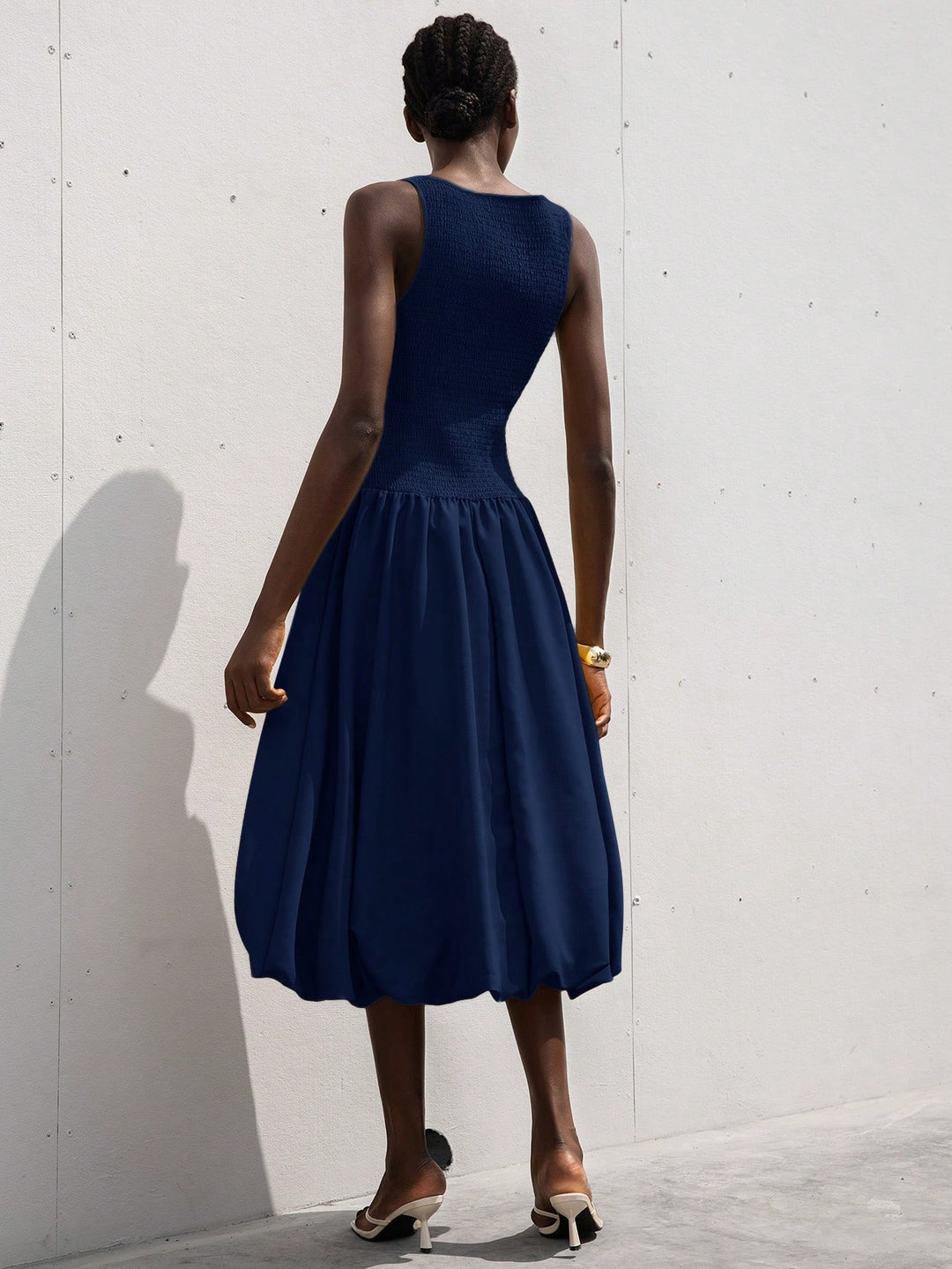 Rochie midi SHEIN, albastru