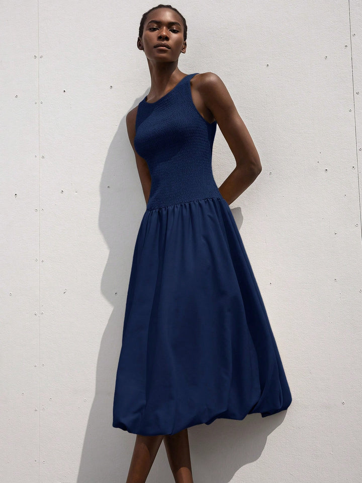 Rochie midi SHEIN, albastru