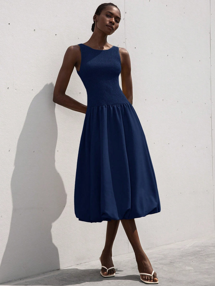 Rochie midi SHEIN, albastru