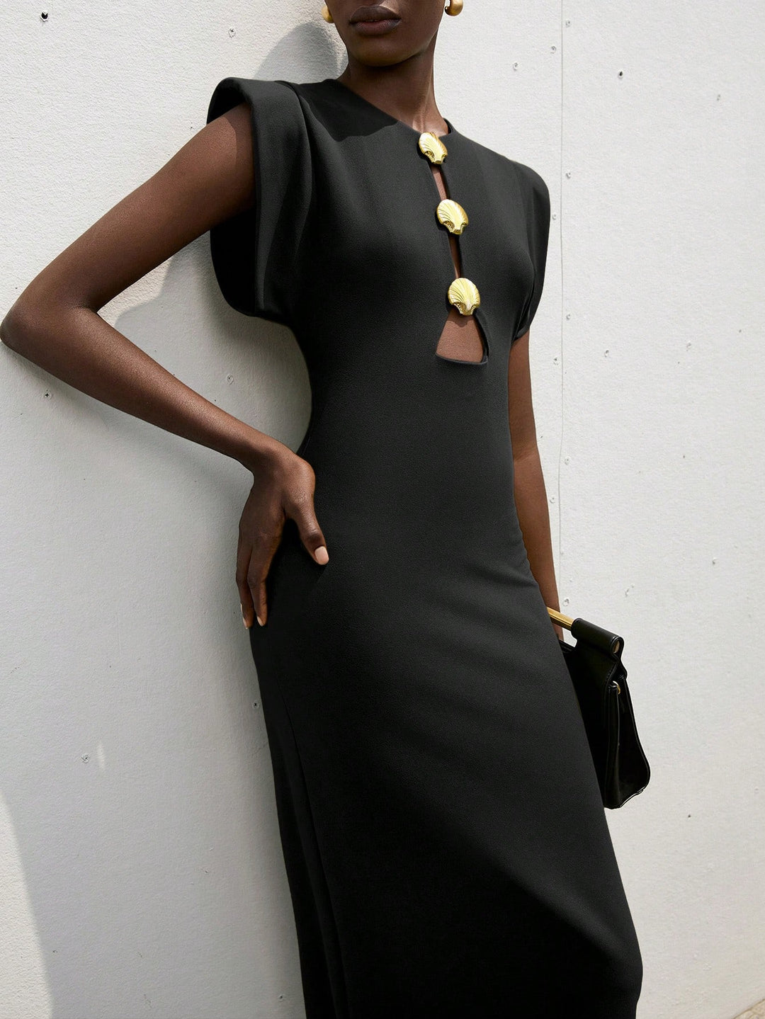 Rochie maxi SHEIN, negru