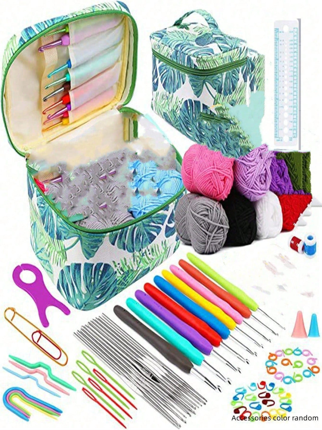 Kit croșetat SHEIN, mix culori