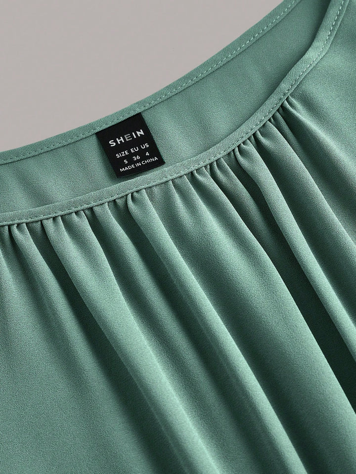Rochie midi SHEIN, verde