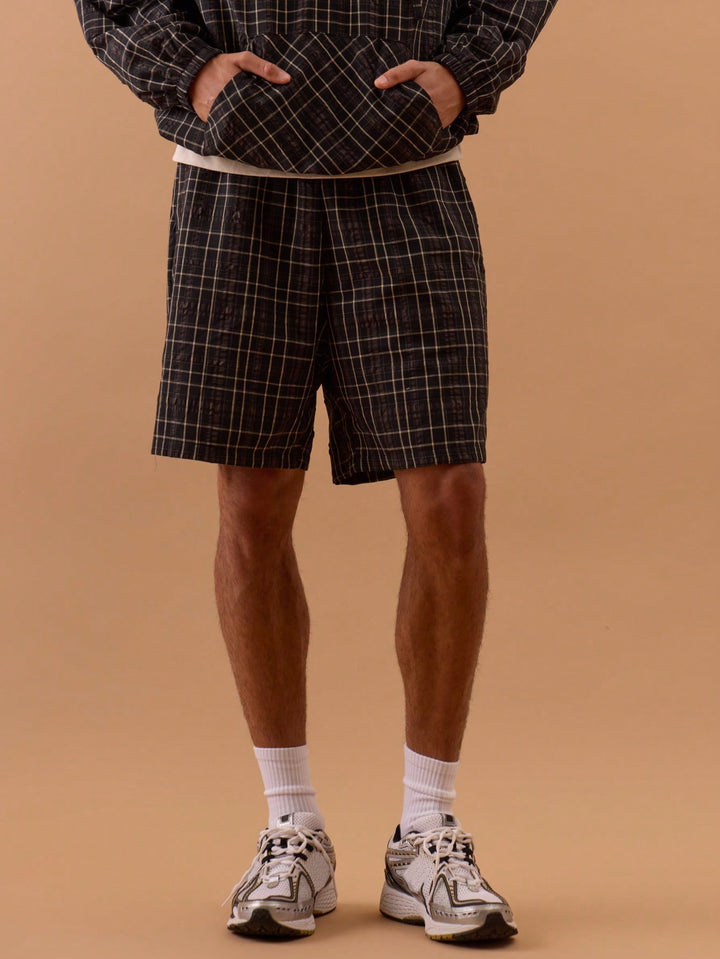 Pantaloni scurți SHEIN, negru