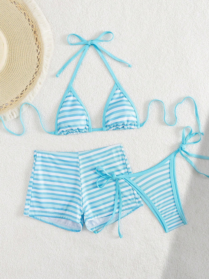 Set bikini SHEIN, mix culori