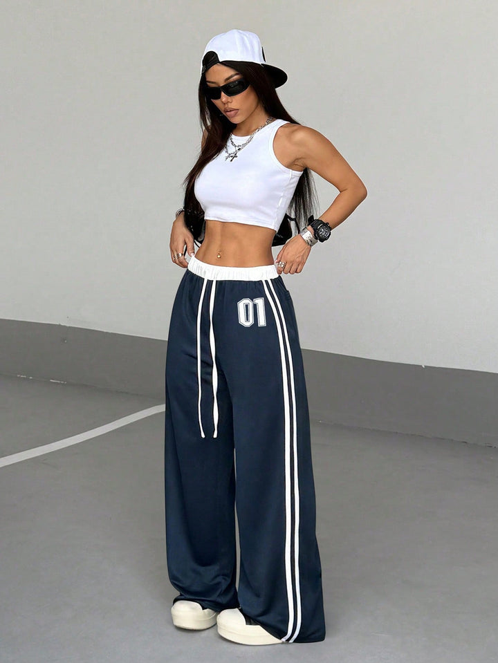 Pantaloni SHEIN, albastru