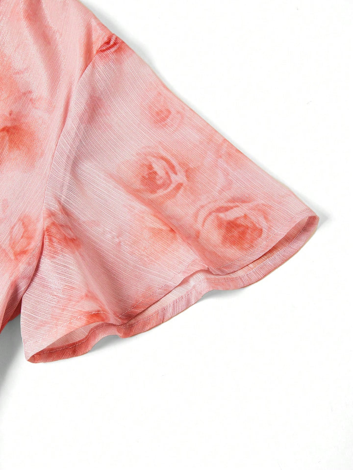 Rochie midi SHEIN, mix culori