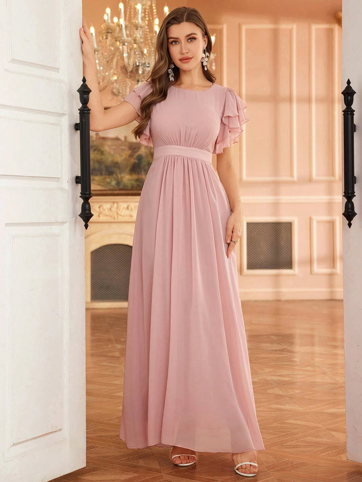 Rochie de ocazie SHEIN, roz
