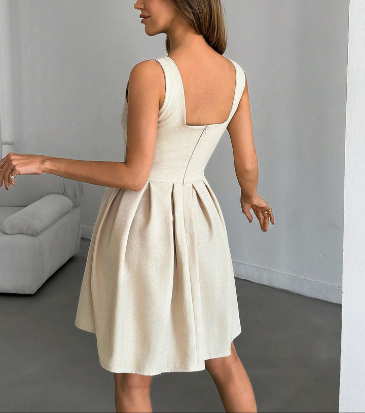 Rochie mini Shein, bej