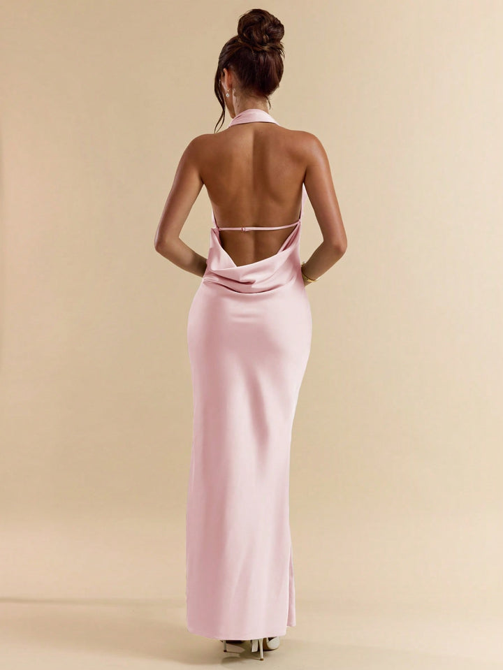 Rochie maxi SHEIN, roz