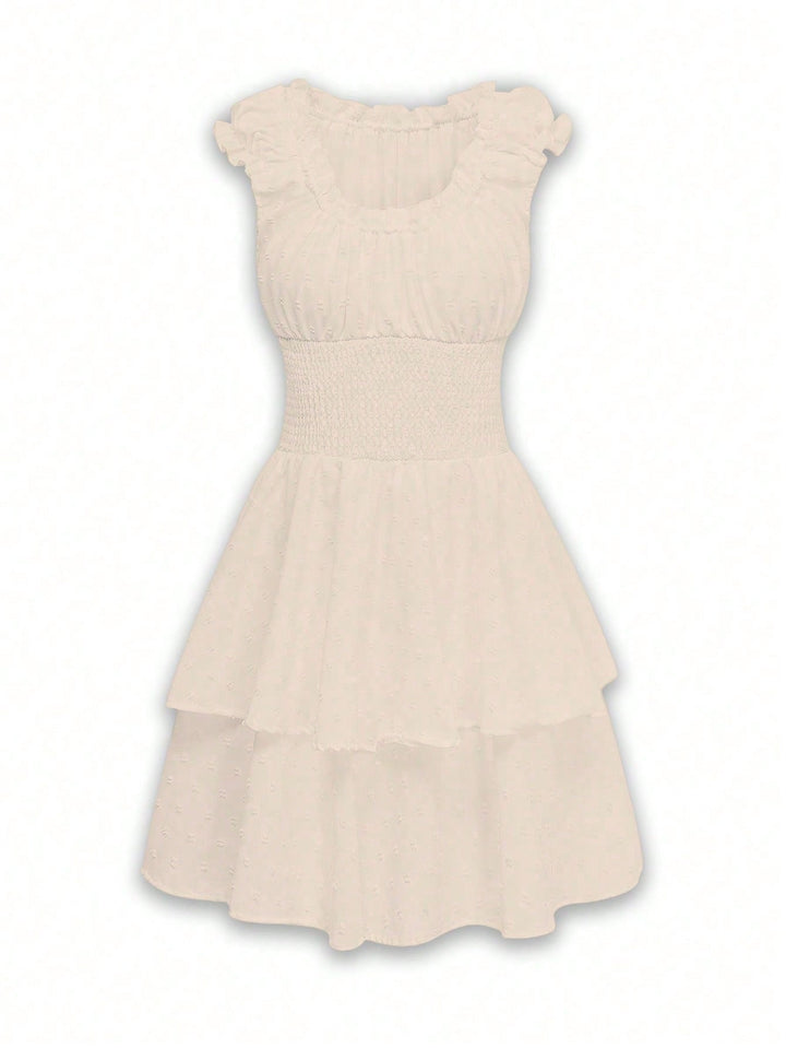 Rochie scurtă SHEIN, bej