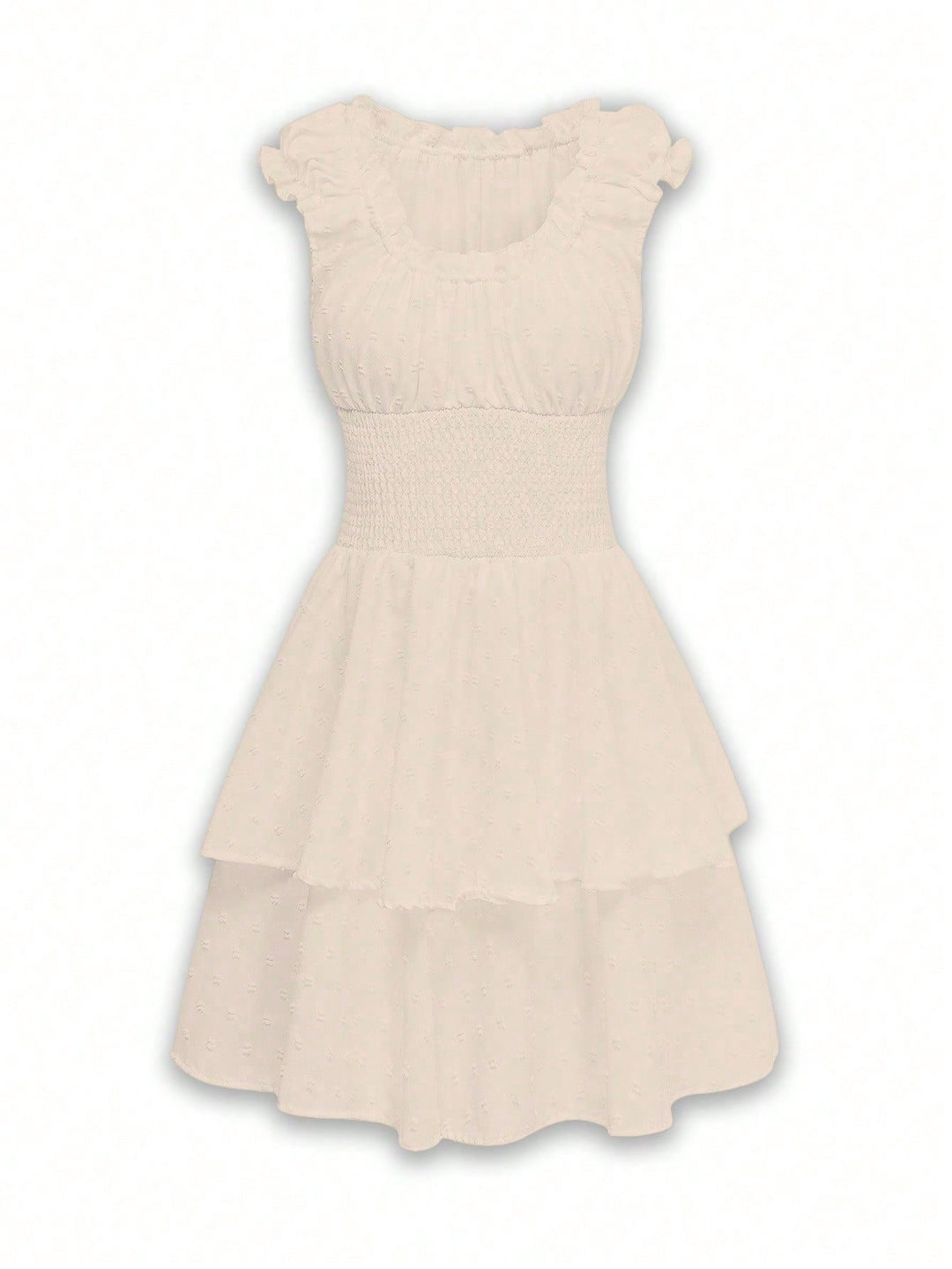 Rochie scurtă SHEIN, bej