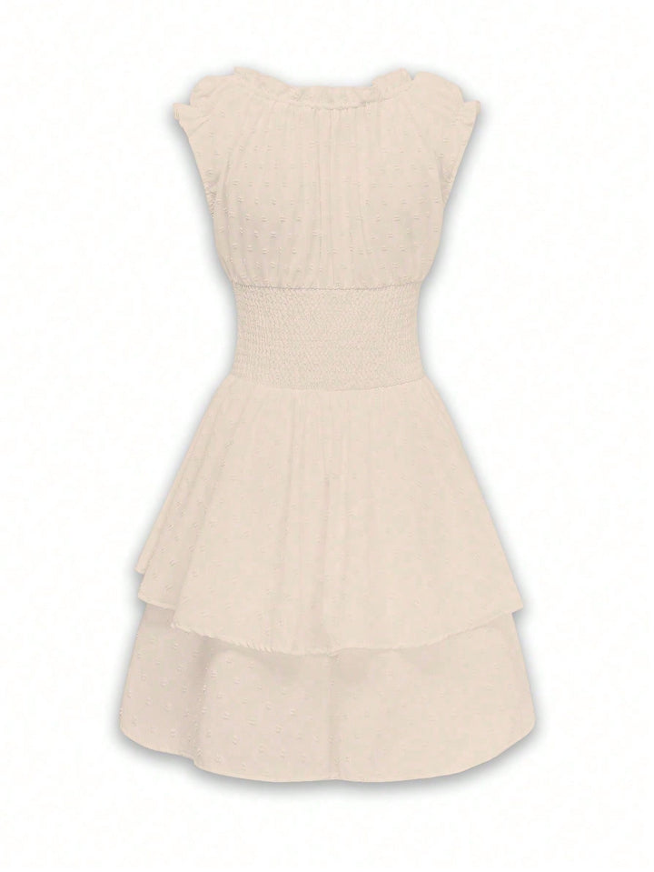 Rochie scurtă SHEIN, bej