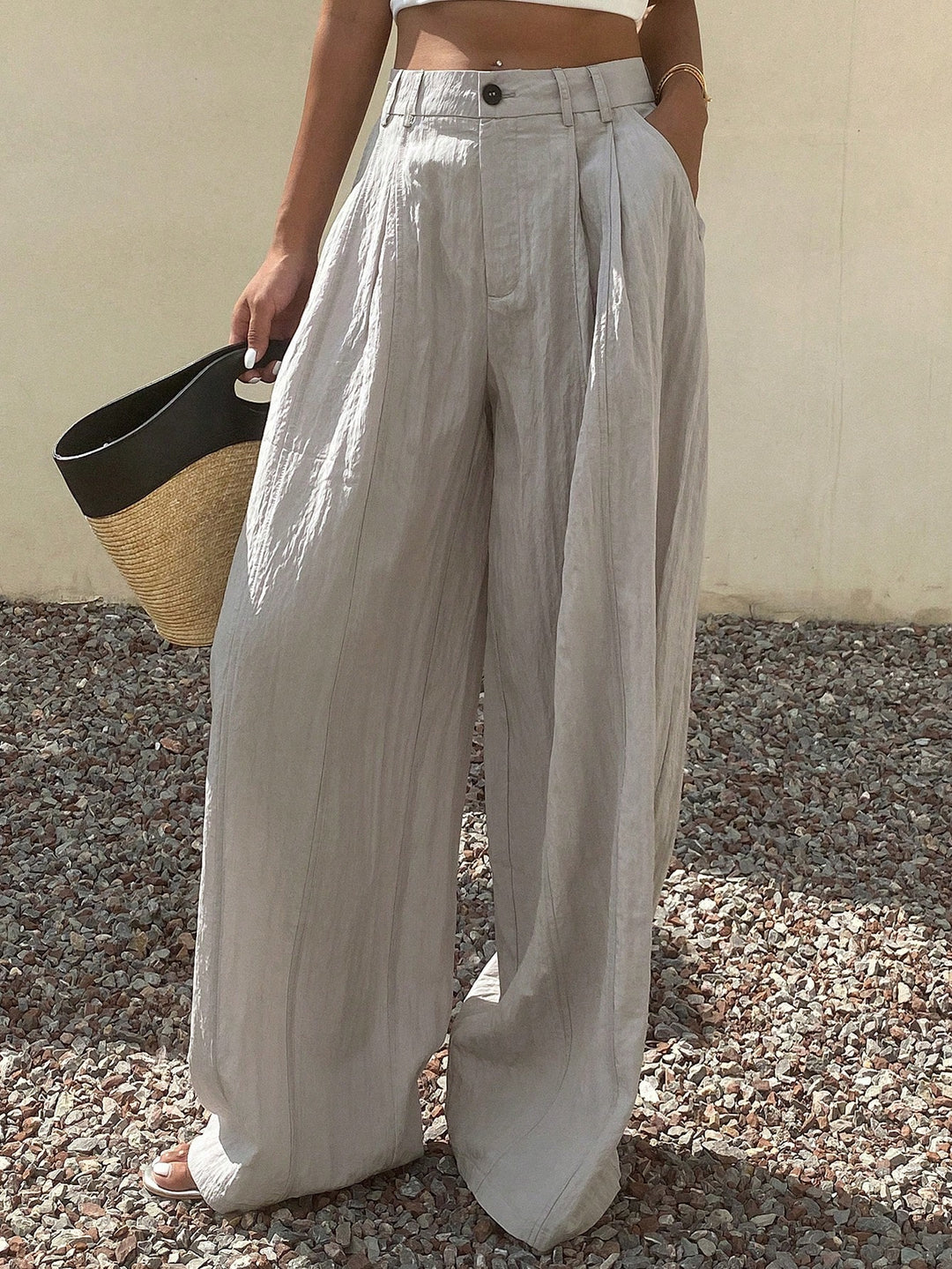 Pantaloni SHEIN, gri