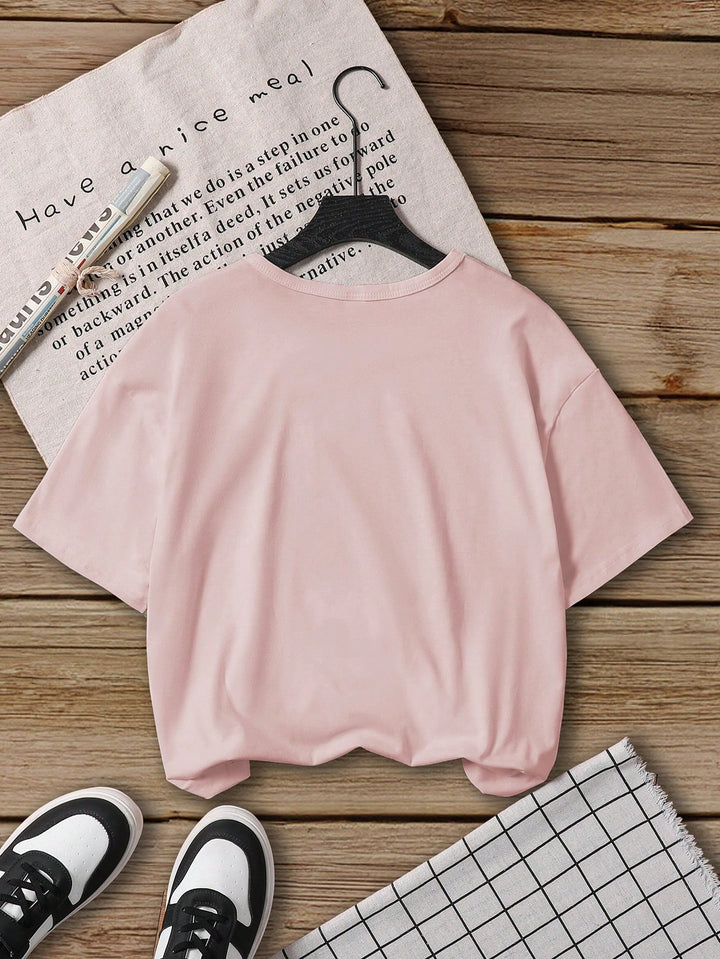 Tricou SHEIN, roz