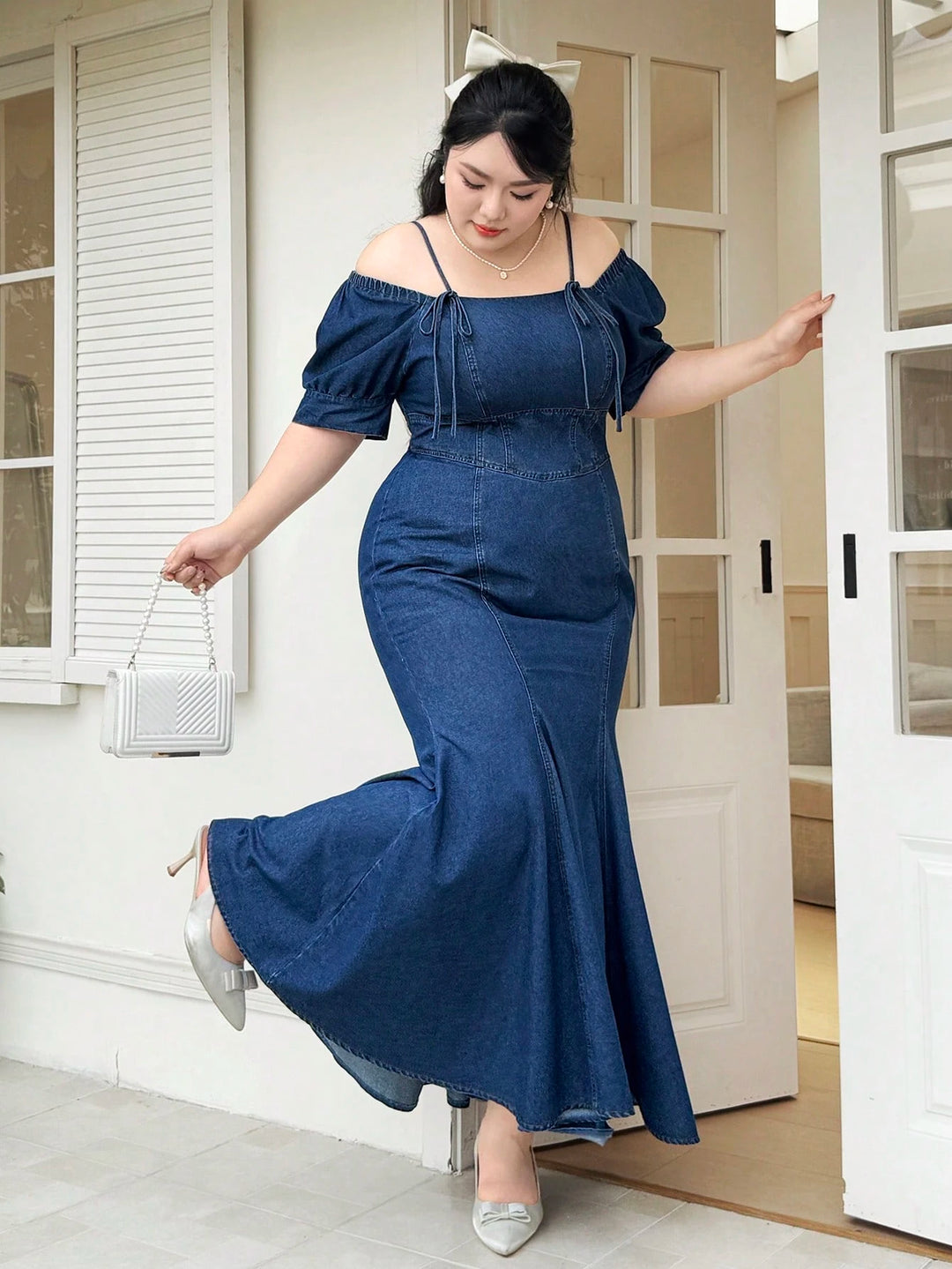 Rochie de blugi SHEIN, albastru