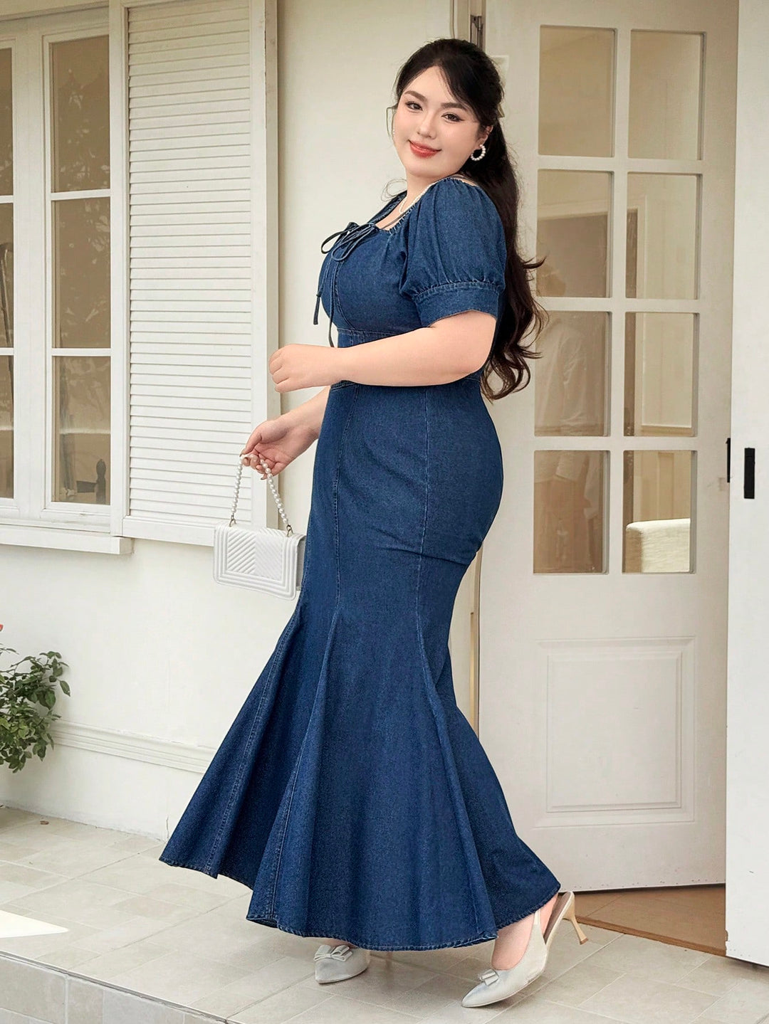 Rochie de blugi SHEIN, albastru