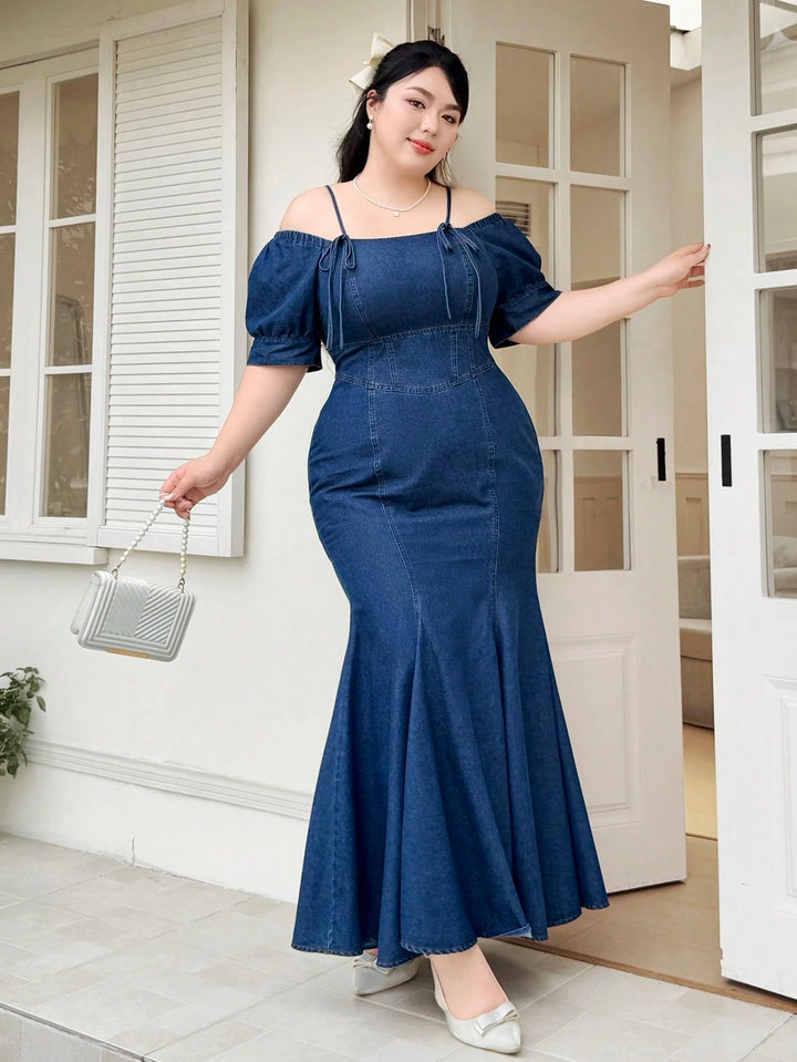 Rochie de blugi SHEIN, albastru