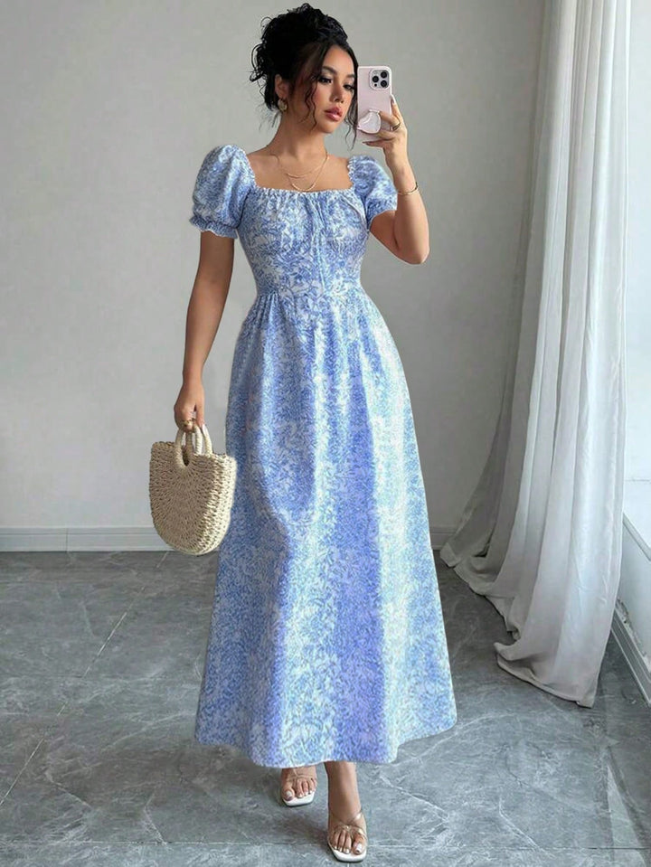 Rochie maxi SHEIN, albastru