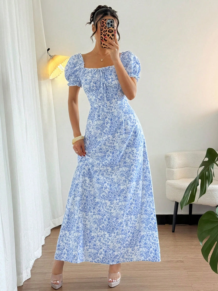 Rochie maxi SHEIN, albastru