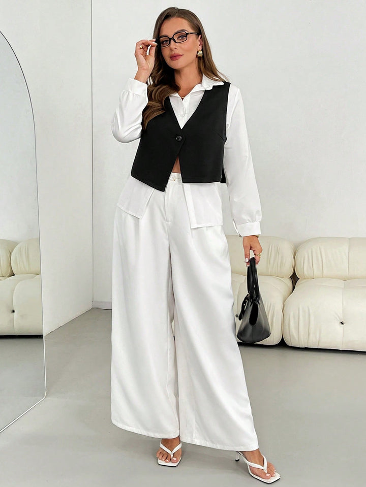 Sacou SHEIN, negru