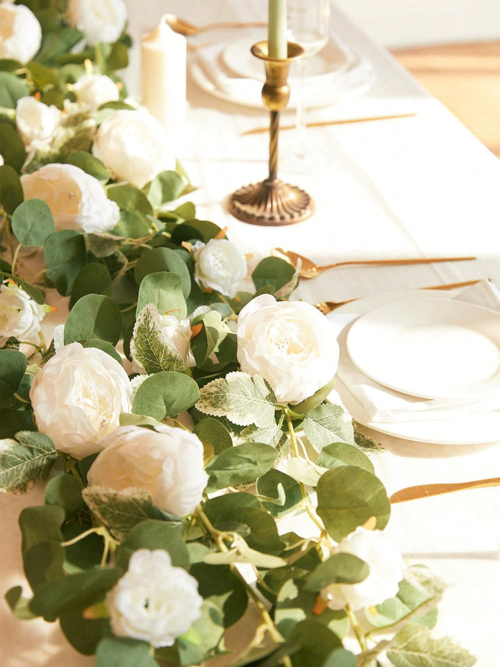 Floari artificiale SHEIN, mix culori